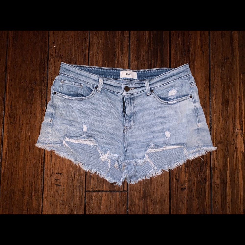 BKE denim shorts